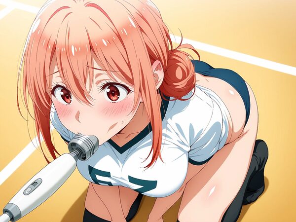 【発情ヒロイン】【ガハママ】ブルマ妻の汗だくレッスン 〜コートに響く禁断の喘ぎ〜 画像2