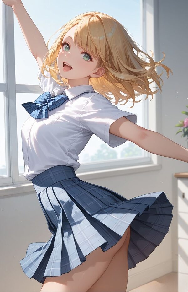 グラビア&裏画像 JKアイドル 桜井れいな 画像1