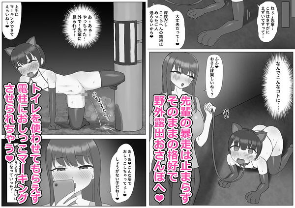 ふたなり年上彼女のペット兼マゾオナホにされちゃいました… 画像4