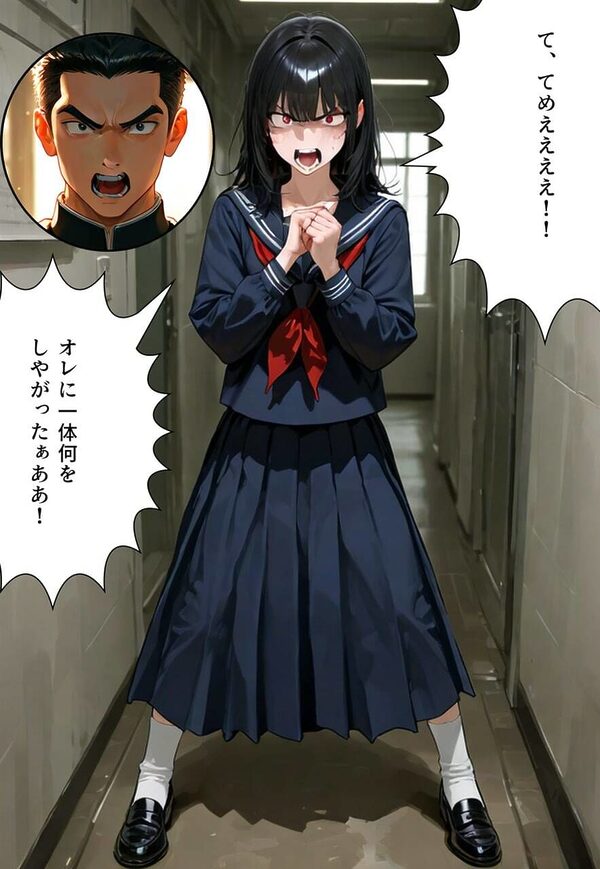 全校女体化★スクールジャッジ〜謎の美少女の裁きはセーラー服で下される〜 画像4