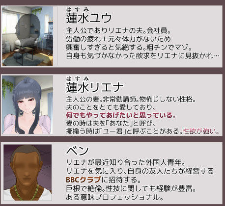 愛妻と脳にやさしい（？）寝取らせプレイ 画像1