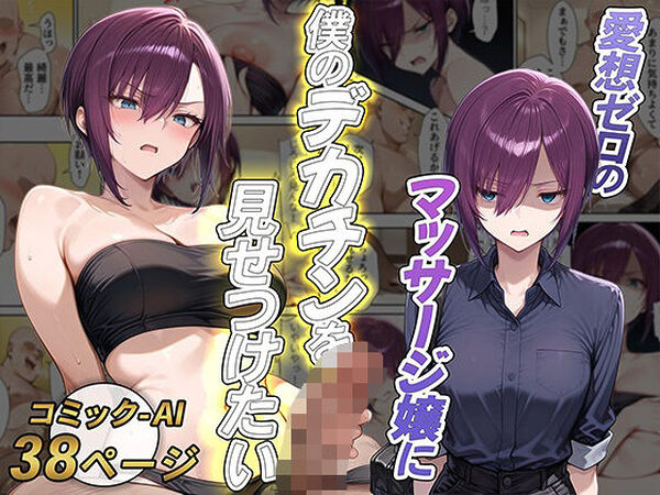 愛想ゼロのマッサージ嬢に僕のデカチンを見せつけたい【あいふぇち】