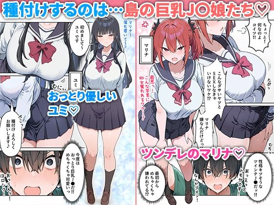 島えっち  巨乳だらけの秘島に種付け竿役としてアテンドされた話 画像3