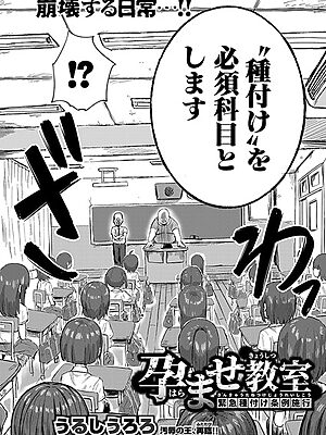 孕ませ教室-緊急種付け条例施行-【うるしうろろ】