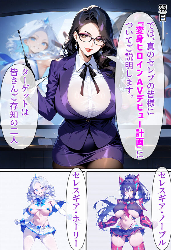 神聖戦姫セレスギア〜絶対服従!!AV契約魔法の罠〜 画像2
