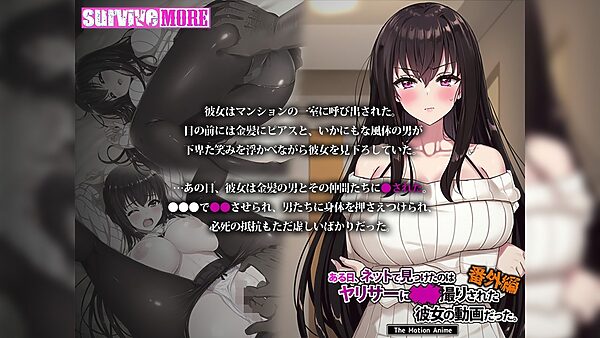 ある日、ネットで見つけたのはヤリサーに●●撮りされた彼女の動画だった。番外編 The Motion Anime 画像1