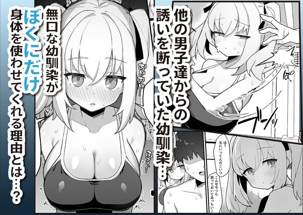 無口で無表情な幼馴染は僕のオナホ 画像7