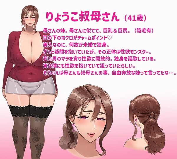 ドスケベりょうこ叔母さん〜僕のマラ喰い性日記〜【ねっとりKU100】 画像3