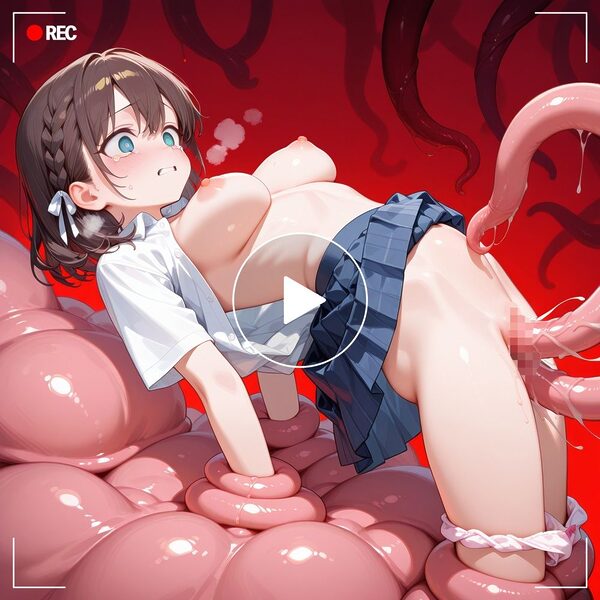 月曜〇のたわわアイちゃん触手姦（CG＋動画） 画像5