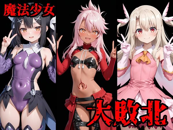 完全敗北ヒロインズ イ○ヤ ク○エ 美○ 屈服するまでが魔法少女だ 画像1