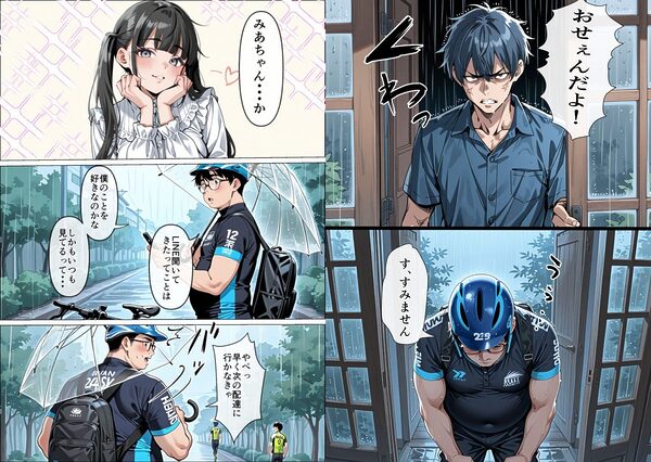Ub●rの配達先で推しコンカフェ嬢が彼氏とヤってた話 画像6
