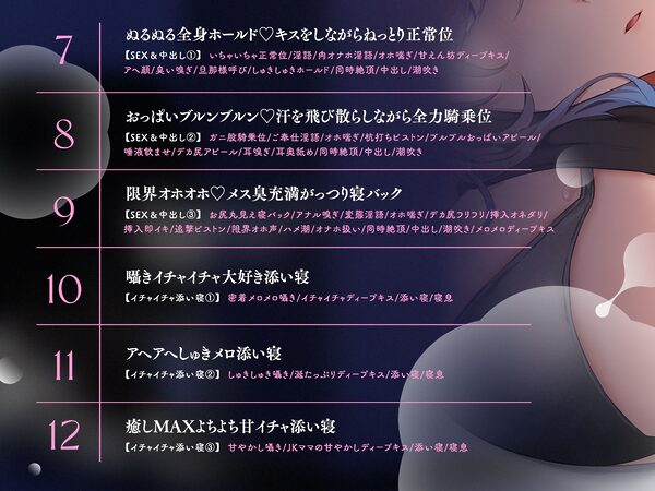 【添い寝パターン10，000通り↑↑】むち蒸れ汗っかきダウナーJKとひそオホ甘々添い寝えっちしまくり性活（はーと）「ねぇ…今日はどんなエッチする…？」 画像5