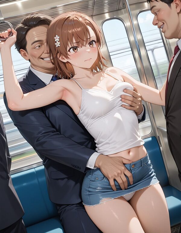 痴●集団に襲われた少女 画像3