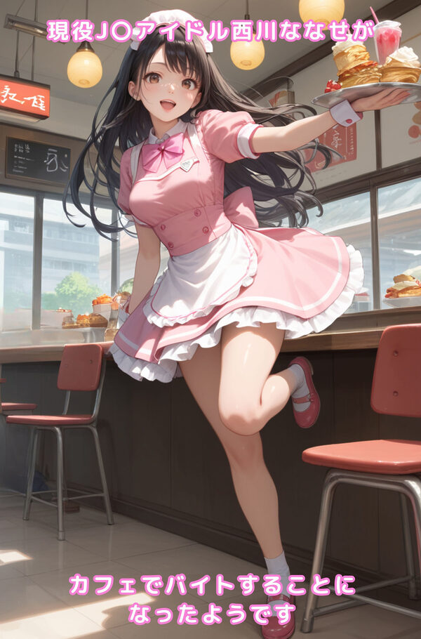 グラビア＆裏画像 バイト編 JKアイドル 西川ななせ＆橋本なおみ 画像1