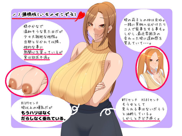 オトナリさんの長乳ママと生ハメえっちする関係になった話 画像1
