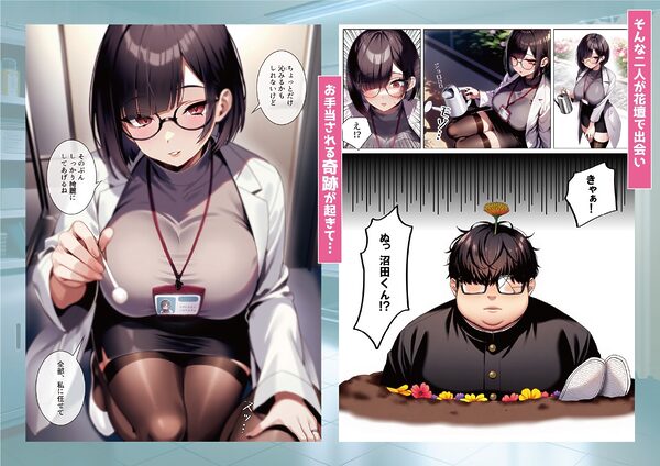 保健室の先生  治療と言われキモオタチンポで発情交尾 画像3