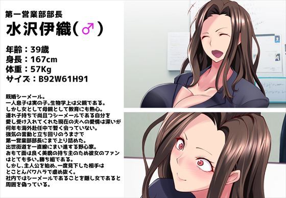 パワハラ女上司♂シーメールバレの末路はマゾ堕ちCBT調教!? 画像1