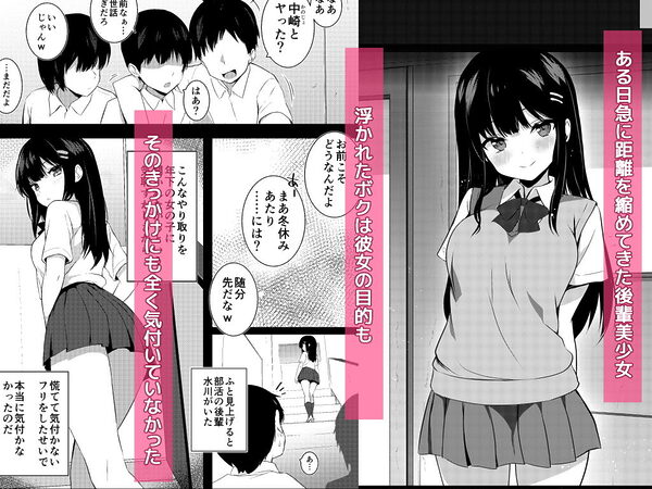 後輩女子の射精管理 画像1
