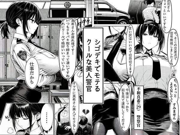 女性警察官(29歳)が、チンピラのチンポに逆取り調べをされて 画像1