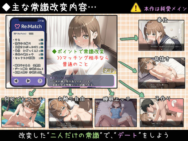 常識改変マッチング〜二人だけの特別ルール〜 画像3