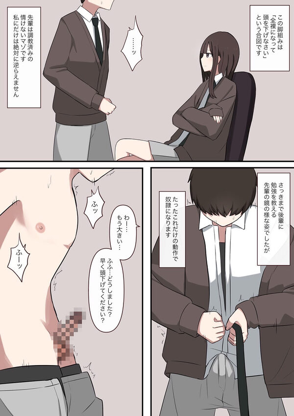 大好きな先輩の雑魚マゾ調教日記 画像3