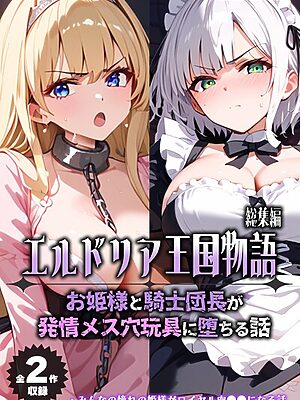 【全2作収録】エルドリア王国物語 総集編 〜お姫様と騎士団長が発情メス穴玩具に堕ちる話〜 モザイク版【バベル太郎 ラビットフット】
