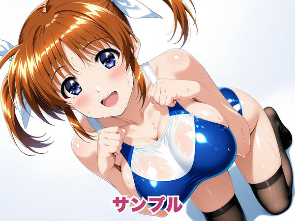 【魔法少女リ●カルなのは】高●なのは・競泳水着でプライベートレッスン 画像4