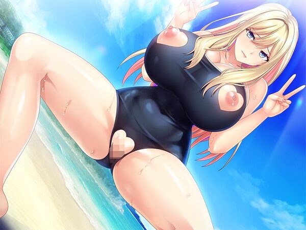 動画版巨乳ヤンキーはボク専用マゾオナホ彼女〜田舎の浜辺でヤリまくる夏休み〜 画像8