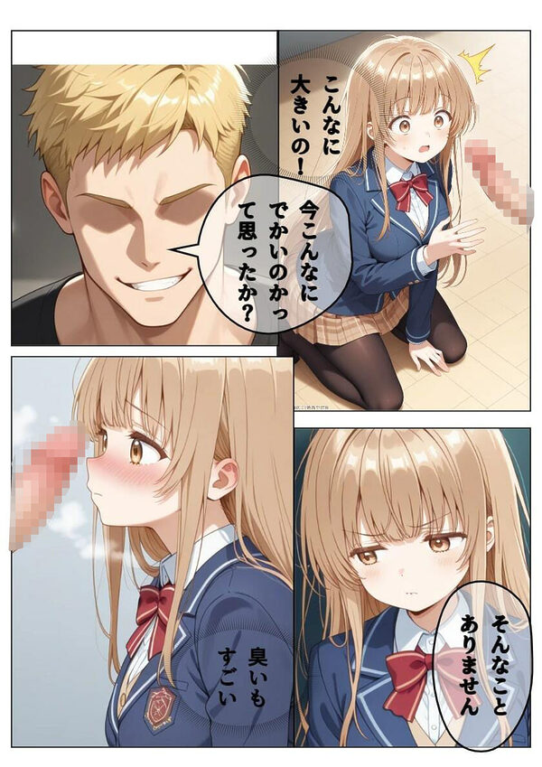 イケメン転校生に寝取られた天使様 画像7