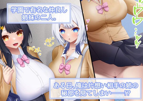 学園の巨乳姉妹をセックス三昧の果てに孕ませるまで 〜心の読める姉と性欲狂いの妹〜 画像1