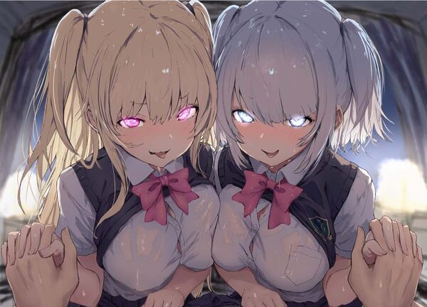 【W裏オプ】JKWリフレ〜ギャル2人と優しさと意地悪ありのとろとろ裏オプ射精三昧〜 画像1