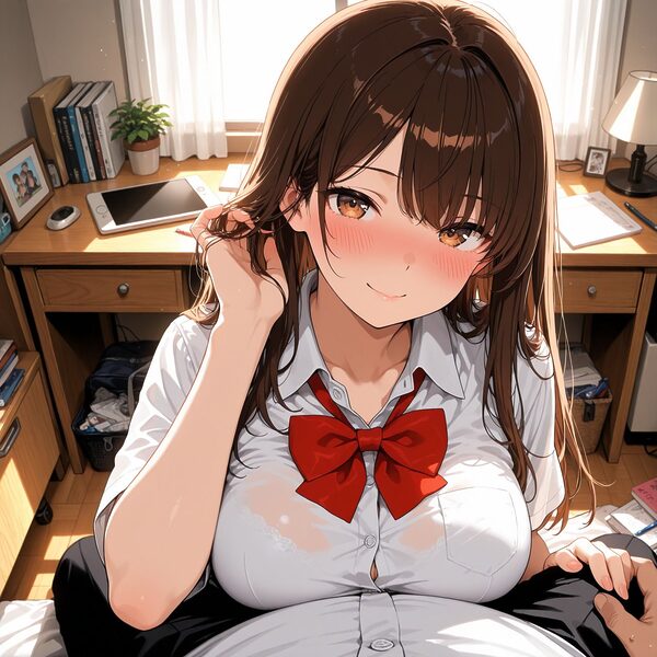 即イキ女子校生〜爆乳姉妹が冴えない僕で処女卒業〜 画像5