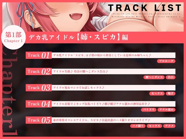 【たっぷり長編】デカ乳アイドル姉妹は、幼馴染とのドスケベセックスで皆のアイドルを引退します♪【KU100】 画像5