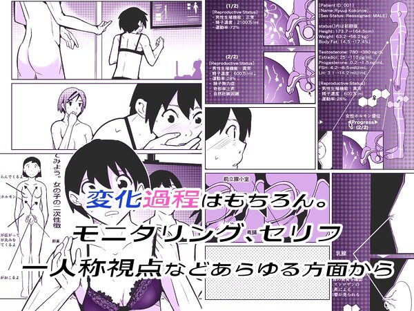 膣内射精する度に互いの要素が入れ替わっていく話 画像2