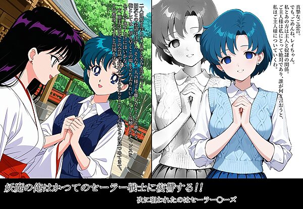 雑魚妖魔の俺がセーラー戦士を堕とすまで2 画像1