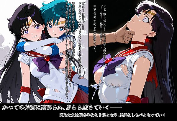 雑魚妖魔の俺がセーラー戦士を堕とすまで2 画像2