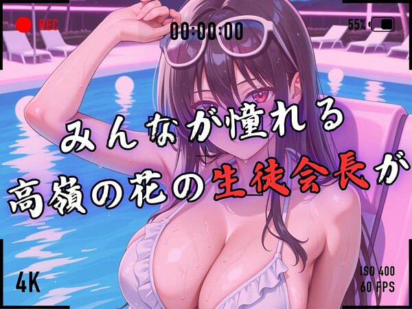 【4Kイラスト】1万3000人の生徒を抱いた校長による榊原春香への性指導(ナイトプール編) 画像3